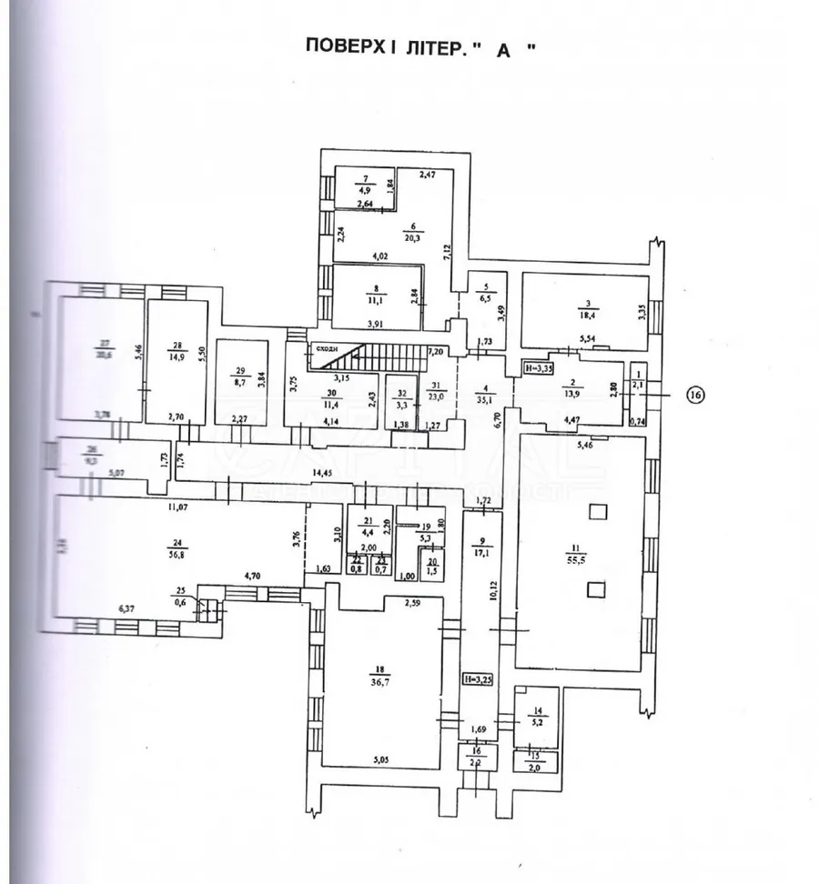 Аренда  офисное помещение Киевская обл., Киев, Бехтеревский ул., 4